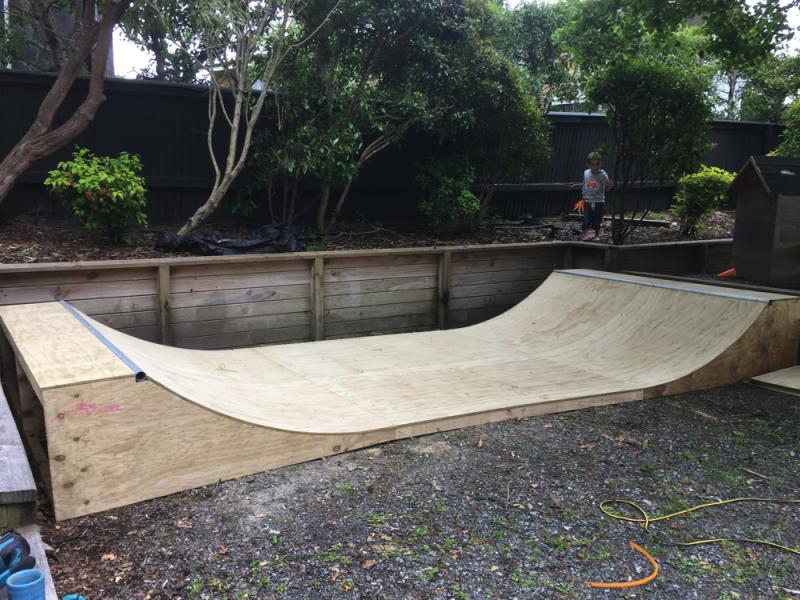 garage mini ramp plans